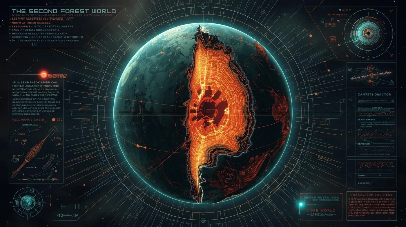 Coreworld map